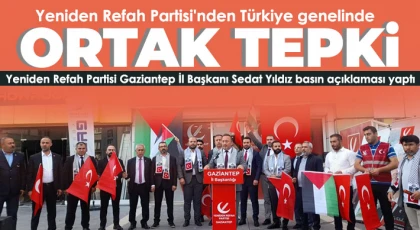 Sedat Yıldız'dan İsrail'in Filistin'e ve Gazze'ye yönelik saldırılarına sert tepki 