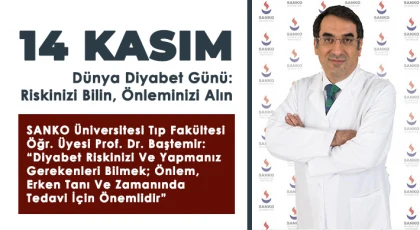 14 Kasım Dünya Diyabet Günü: Riskinizi Bilin, Önleminizi Alın
