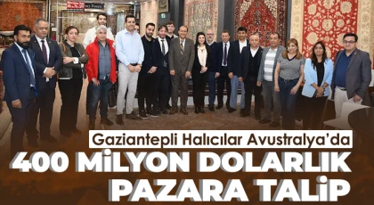 Avustralya’da Gaziantepli Halıcılara Büyük İlgi