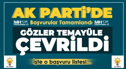 Başkan Aday Adayları Başvuruları isim listesi