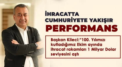 GAİB Ekim Ayı İhracatı 1 Milyar Dolar Seviyesini Aştı