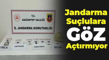 Gaziantep’te Jandarma suçlulara göz açtırmıyor