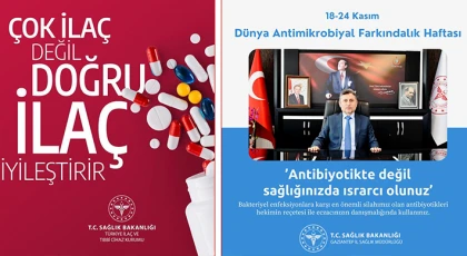 Gaziantep’te yanlış antibiyotik kullanımına dikkat çekildi