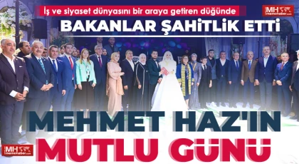 Görkemli düğüne Bin 500 kişi katıldı