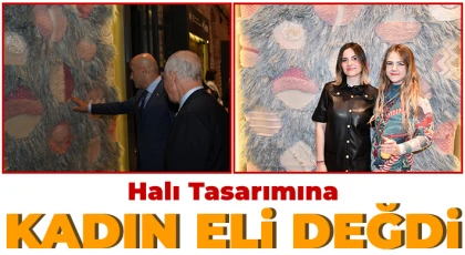 Halı Tasarımına Kadın Eli Değdi