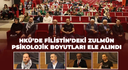 HKÜ’de Filistin’deki zulmün psikolojik boyutları ele alındı