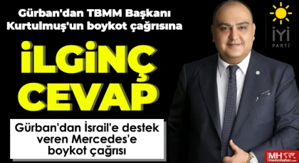 İyi Parti Gaziantep Milletvekili Mehmet Mustafa Gürban, Mercedes'i boykot çağrısında bulundu