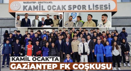 Kamil Ocak’ta Gaziantep FK coşkusu