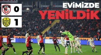 Kaybettik! Gaziantep FK - Ankaragücü: 0 - 1