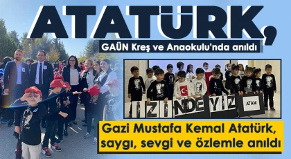  Kreş ve Anaokulu öğrencilerinden duygusal anma 