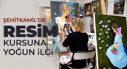 Kursa gelen kadınlar hem eğitim görüyor hem stres atıyor