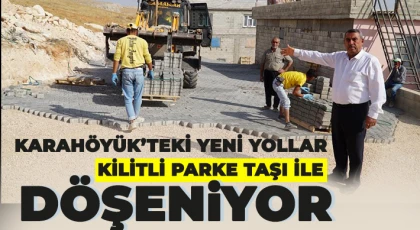 Mahalledeki kilitli parke taşı çalışmaları memnuniyetle karşılandı