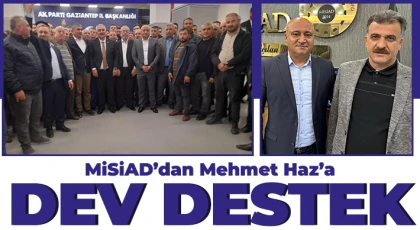 MİSİAD’dan Mehmet Haz’a dev destek
