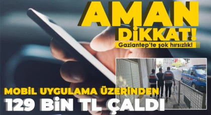 Mobil uygulama üzerinden 129 bin TL çalan şüpheli tutuklandı