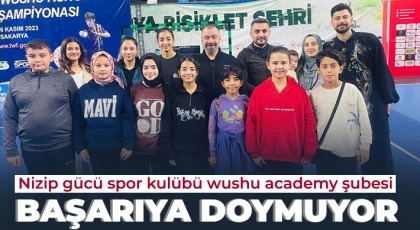 Nizip gücü spor kulübü wushu academy şubesi  başarıya doymuyor