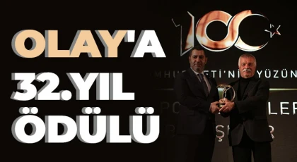 Olay'a 32.Yıl Ödülü