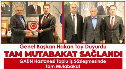 Rektör Prof. Dr. Özaydın’la Yapılan Görüşmelerde Tam Mutabakat