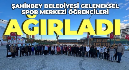 Şahinbey Belediyesi Geleneksel Spor Merkezi öğrencileri ağırladı