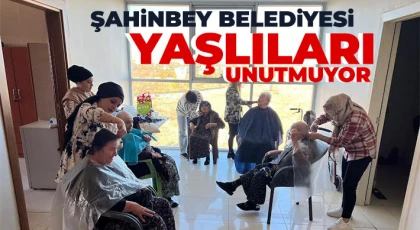 Şahinbey Belediyesi yaşlıları unutmuyor