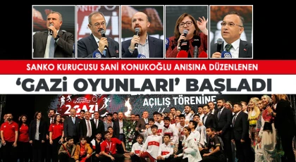 SANKO Kurucusu Sani Konukoğlu Anısına Düzenlenen ‘Gazi Oyunları’ Başladı