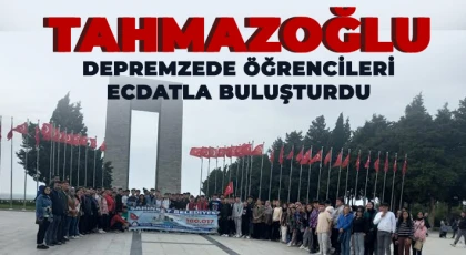 Tahmazoğlu depremzede öğrencileri ecdatla buluşturdu