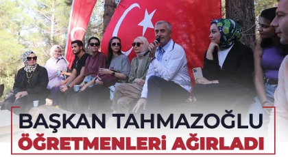Tahmazoğlu, öğretmenleri ağırladı