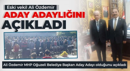 Ali Özdemir’den sürpriz aday adaylığı başvurusu 