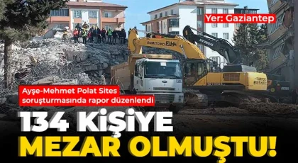 Ayşe-Mehmet Polat Sitesi soruşturmasında rapor düzenlendi