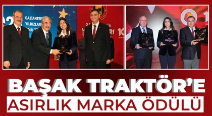 Başak Traktör’e Asırlık Marka Ödülü