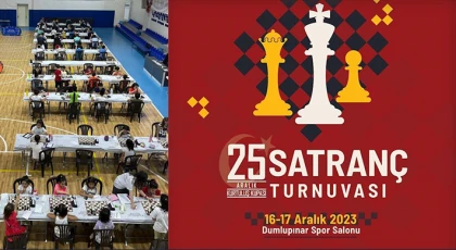 Büyükşehir’den 25 Aralık Kurtuluş Kupası Satranç Turnuvası