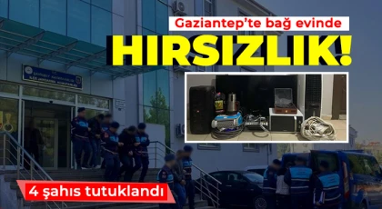 Çalınan malzemeler sahibine teslim edildi