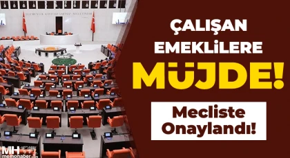 Çalışan Emeklilere Müjde!