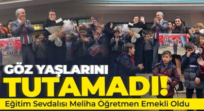 Eğitim Sevdalısı Meliha Öğretmen Emekli Oldu