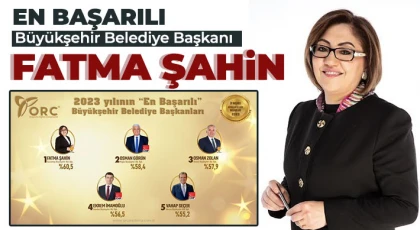 Fatma Şahin Zirvede!