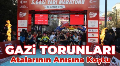 Gazi Torunları Atalarının Anısına Koştu