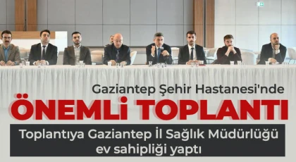 Gaziantep ASKOM toplantısı yapıldı 