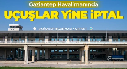 Gaziantep Havalimanı'nda Uçuşlara Sis Engeli