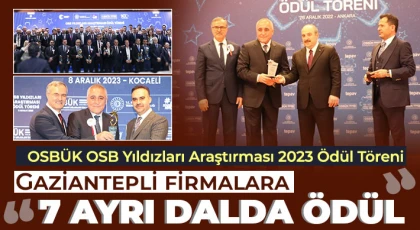 Gaziantep OSB Fark Yarattı