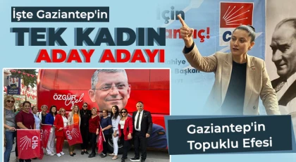 Gaziantep’in tek kadın aday adayı: Hacer Bülbül
