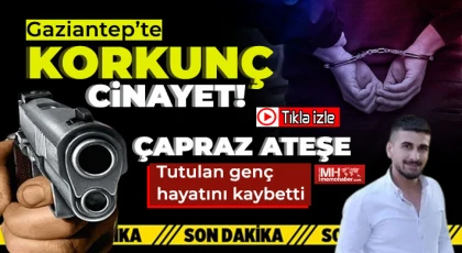 Gaziantep'te cinayet! Husumetlisi tarafından öldürüldü