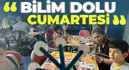 Gaziantep’te çocuklara özel “Bilim Dolu Cumartesi” etkinlikleri düzenliyor