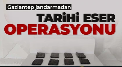Gaziantep’te tarihi eser niteliğinde 8 adet Tevrat ele geçirildi