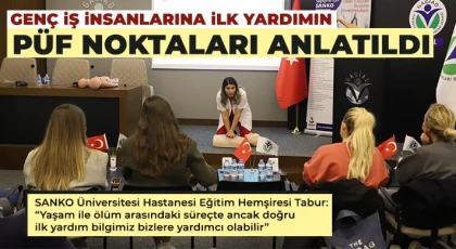 Genç İş İnsanlarına İlk Yardımın Püf Noktaları Anlatıldı