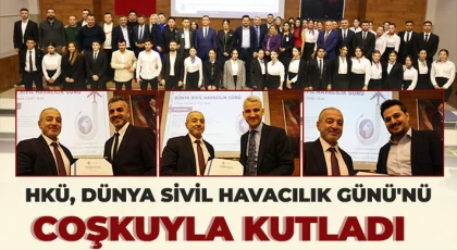 HKÜ, Dünya Sivil Havacılık Günü'nü coşkuyla kutladı