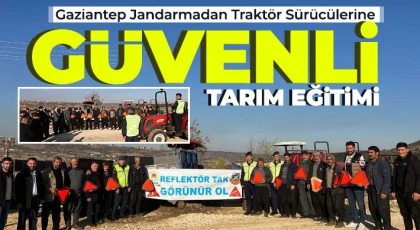 Jandarmadan Traktör Sürücülerine Eğitim
