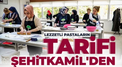 Kadınlardan pastacılık kursuna yoğun ilgi