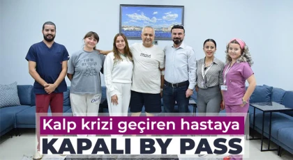 Kalp krizi geçiren hastaya kapalı by pass