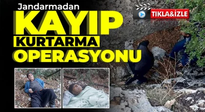 Kaybolan alzaymır hastasını jandarma kurtardı