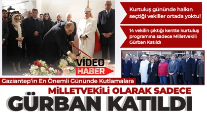 Kurtuluş gününde halkın seçtiği vekiller ortada yoktu!