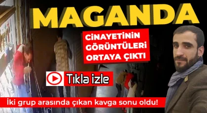 Maganda kurşunuyla şah damarından vurulan gencin görüntüleri ortaya çıktı